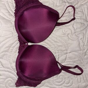 Victoria's Secret Purple Lace Bra